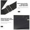 Lightweight Men Crossbody Bag Solid Color Small Square Bag Business Shoulder Bag  Business