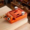 Pocket Hole Jig Kit, 12 Mm To 48 Mm Adjustable, Jig Pocket Hole System with Step Drill, Hex Wrench, Drill Stop Ring, Square Drive Bit, Plugs and