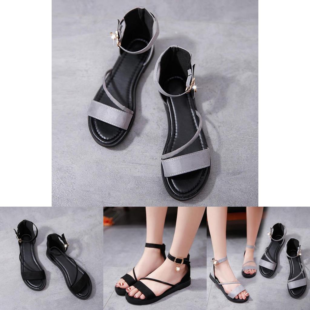 Elegant Women's Summer Sandals With Peep-toe And Low Heel For Stylish Comfort