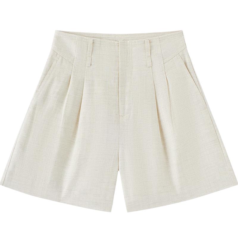 EICHITOO Women s Lyocell Linen Commuter Casual Shorts S