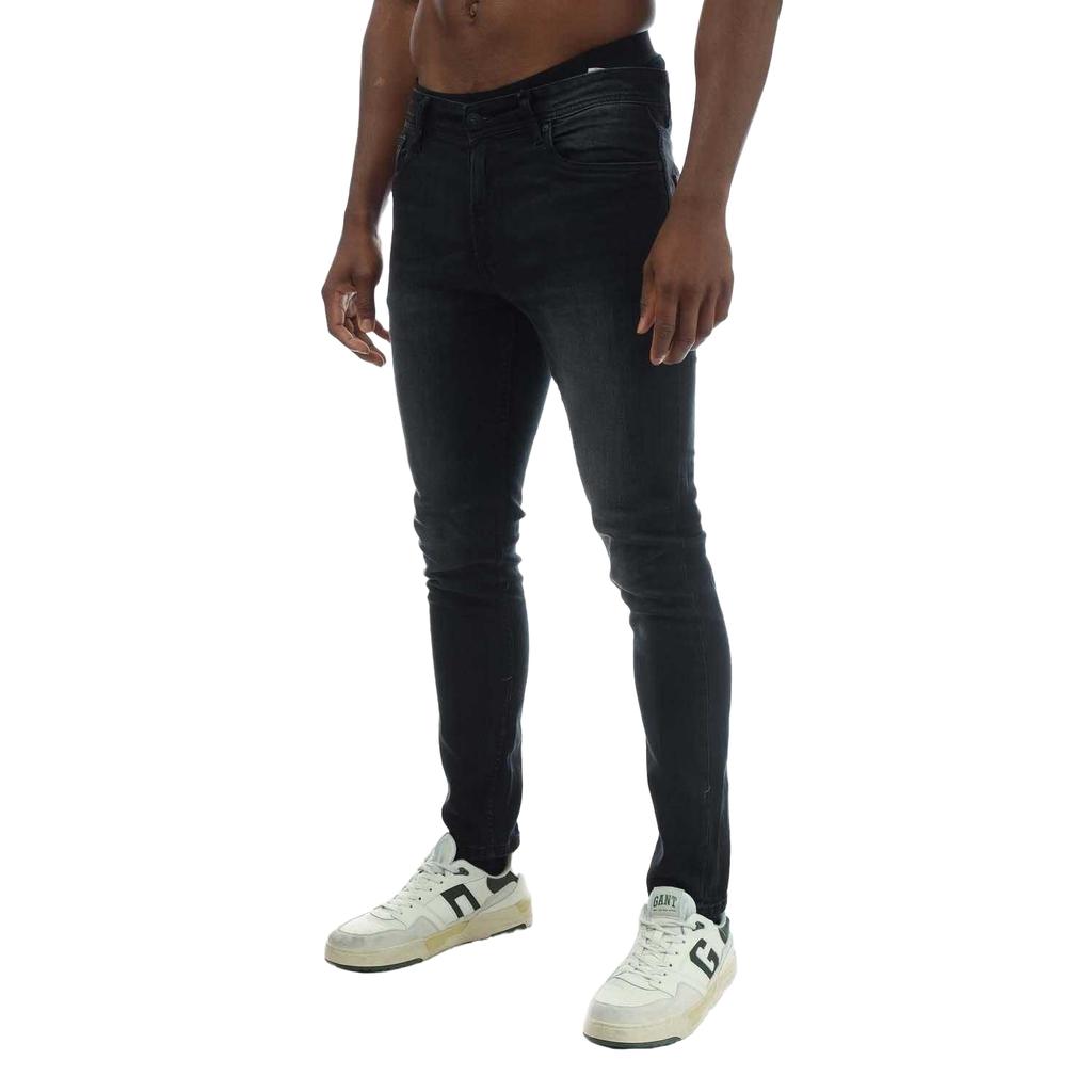 Duck and Cover Men's Overbug Tapered Jeans