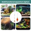 Siphon For Fish Tank Water Changer Gravel Cleaner Aquarium Cleaner Vacuum For Fish Tank Maintenance Aquatic Environment Pet Care