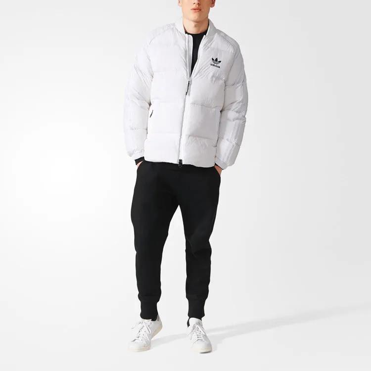 Adidas Originals SST Down Jacket Men's White (Unisex) Down Jackets BR4799