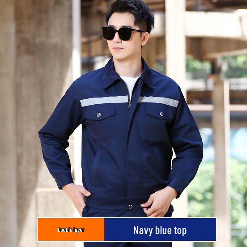 Men s Thickened Double-Layer Workwear Jacket L