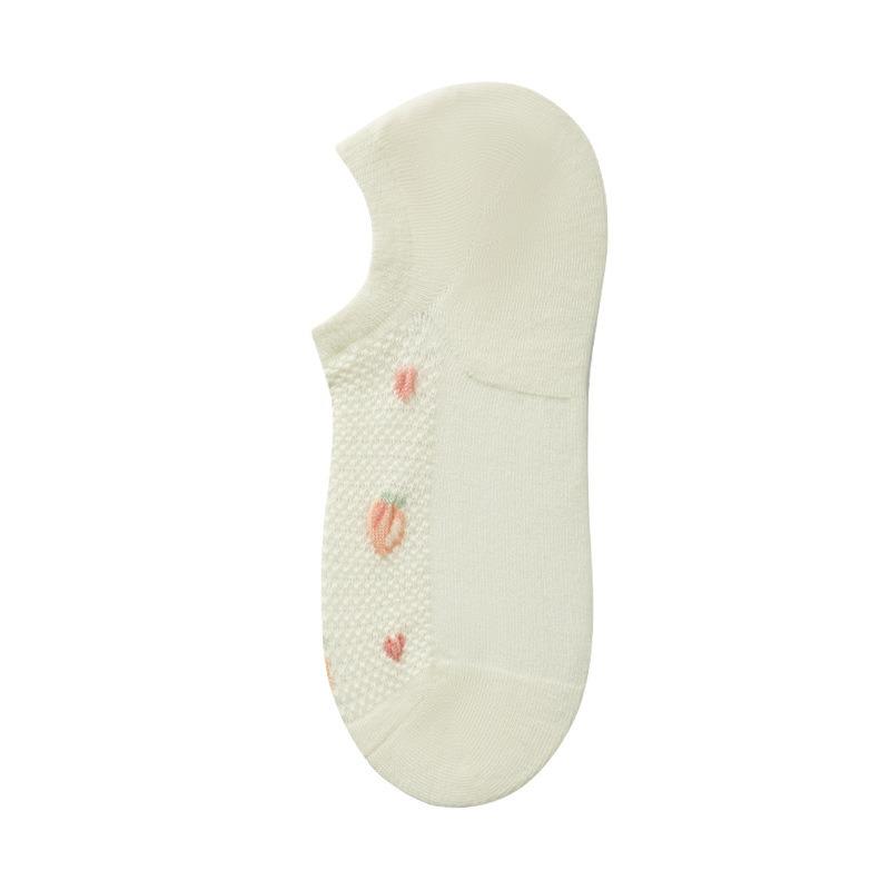 Socks Women Summer Sweat Absorbent Silicone Boat Socks Thin Cute Mesh Women's Socks Thin Short Socks Invisible Socks
