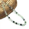 8mm Natural Multi Fluorite Gemstone Designer Beads Jewelry Handmade Choker Necklace 17-21" For Women 8BN-25
