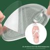 Viscous Anti-Slip Massage Sandal Half Pad for Thong Flip-Flops