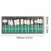 12pcs Premium Wool Felt Nail Drill Buffing Bit Wool Felt Nail Bits  Gel Nail Surface Fine Buffing