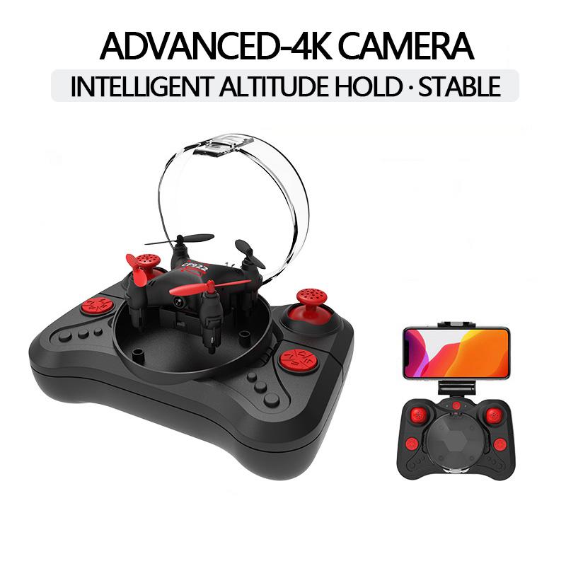 New K01 Mini Drone 4K Aircrat Aerial Camera Movie Quality Photography connect to VR Remote Control Aircraft 360° roll Aircraft Helicopter Kid Toy Gift