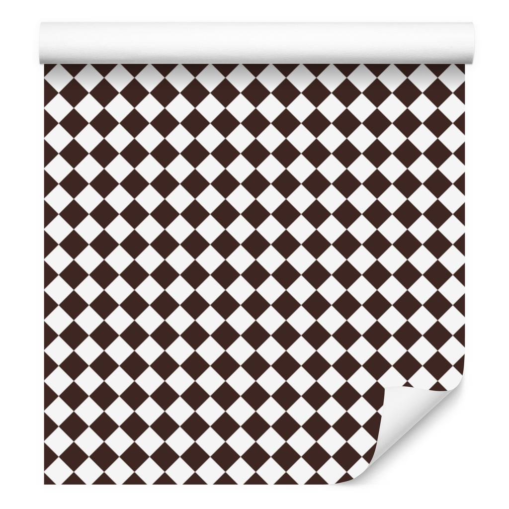 Geometric rhombus wallpaper gray and red 50x1000
