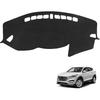 YOJOJOCO Dash Cover Compatible With Hyundai 2016 2017 2018 Tucson Accessories Flannel Dashboard Cover Dash Mat Center Console Cover Sunshield