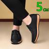 Men Casual Leather Elevator Shoes Women Flat/5cm Height Increase Breathable Lightweight Comfortable Loafers Unisex Lift Sneakers