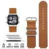 Vintage Rindsleder Armband für Casio Kleines Quadrat Armband AE-1200 AE1200AE-1300/F-108/W-216H A159 A158 A168 F91 Uhrenarmband 18mm