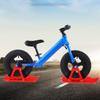 Skiplatte Wheelblades Schlitten Skifahren Board Strand Skateboard Schnee Roller Schlitten Fahrrad Ski Schlitten Einfach zu installieren