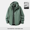 Custom 3-in-1 Down Jacket with Logo for Autumn/Winter – Thick Employee Uniform Outerwear