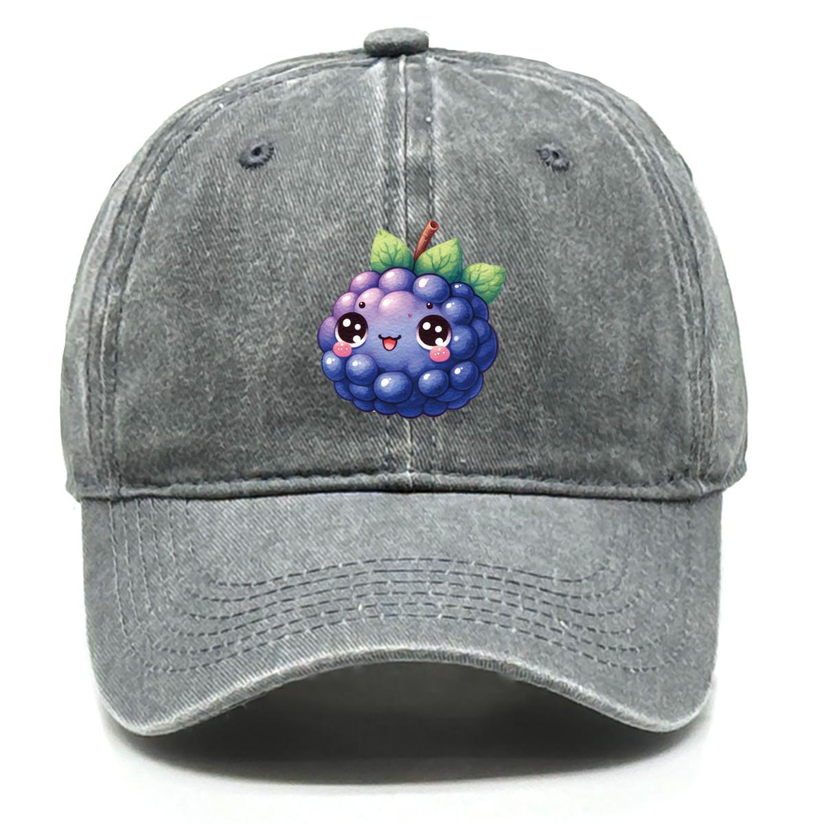

Мультяшная бейсболка-снэпбек с принтом винограда, фруктовая папина шляпа, состаренная посадка, винтажный стиль, неэластичная ткань, регулируемая бейсболка as the picture серый