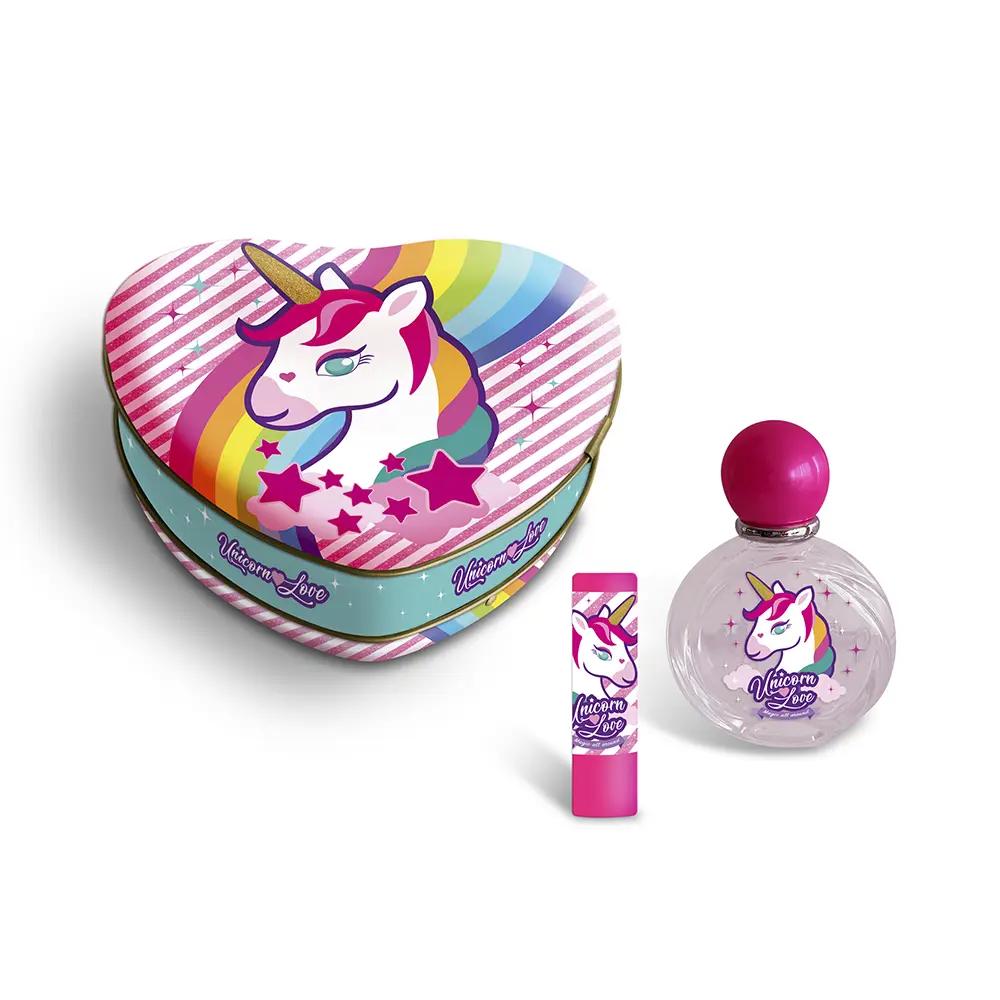 Cartoon Lorenay Unicorn Love Estuche Corazon Edt 50 мл помада