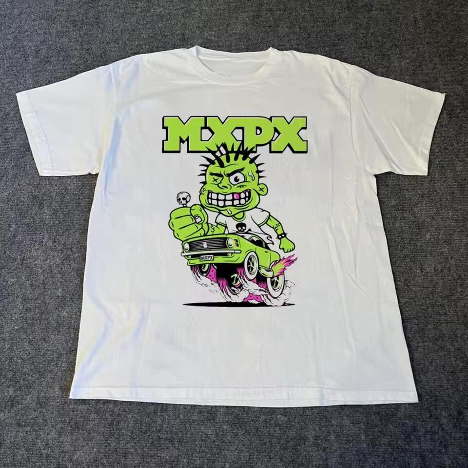 

MxPx Band Gift For Fans White T-Shirt Cotton All Size Unisex T-Shirt L