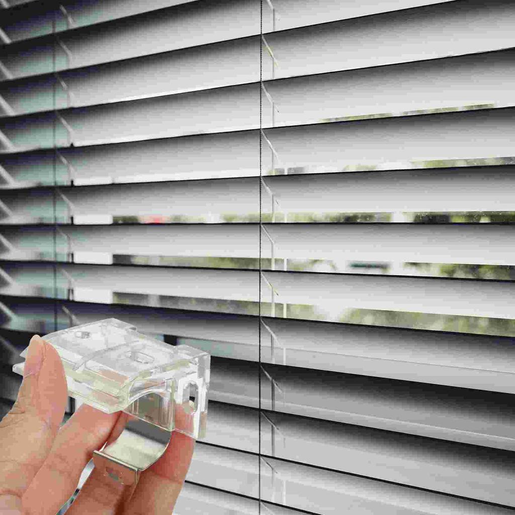 4 szt. Mini wsporniki do rolet okiennych Wsporniki mocujące szynę górną rolety pionowej Części do rolet Wsporniki do rolet okiennych