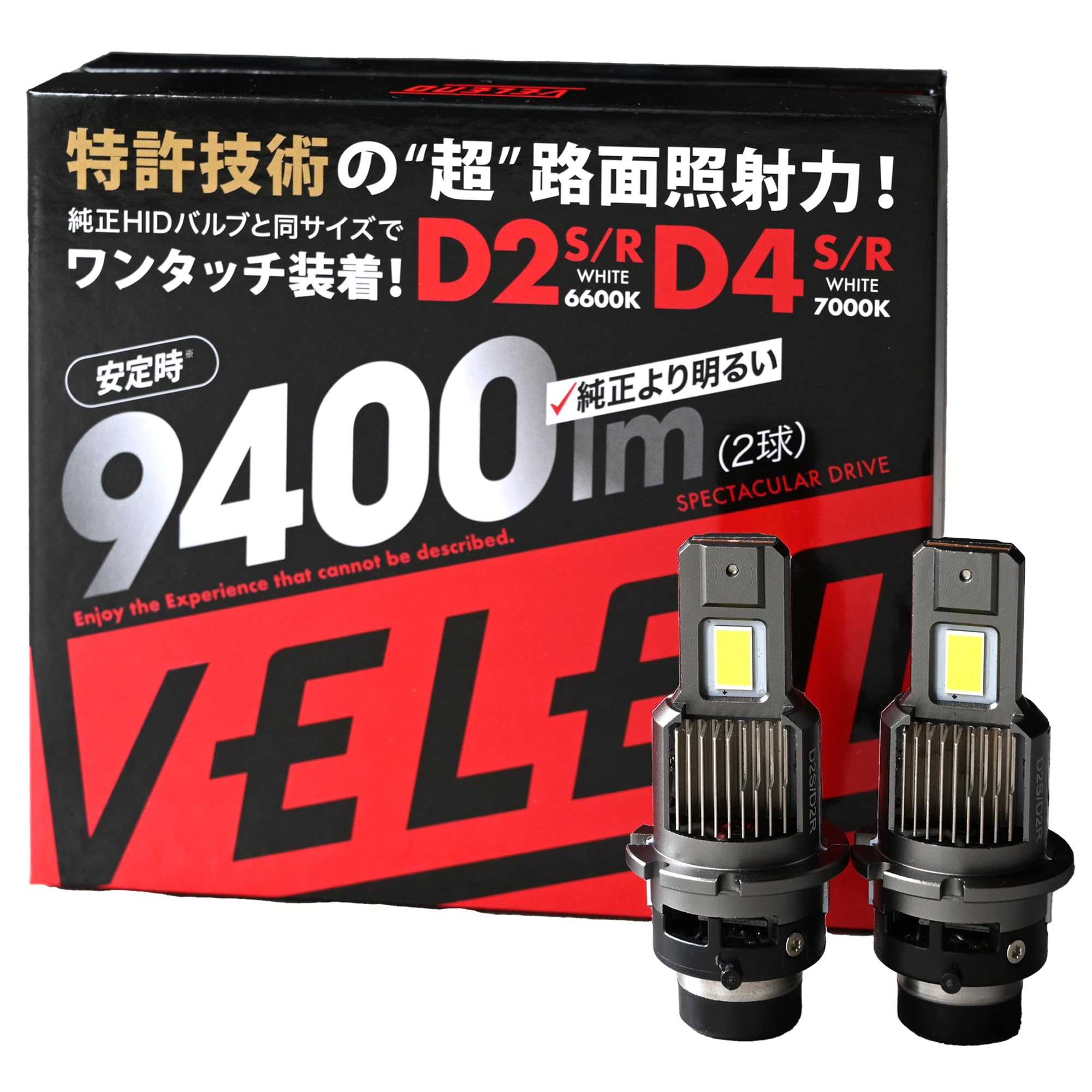 

D2S D2R d2 9400lm светодиодная лампа для фар HID White GTR, представленная в журнале (Д2С/Д2Р)