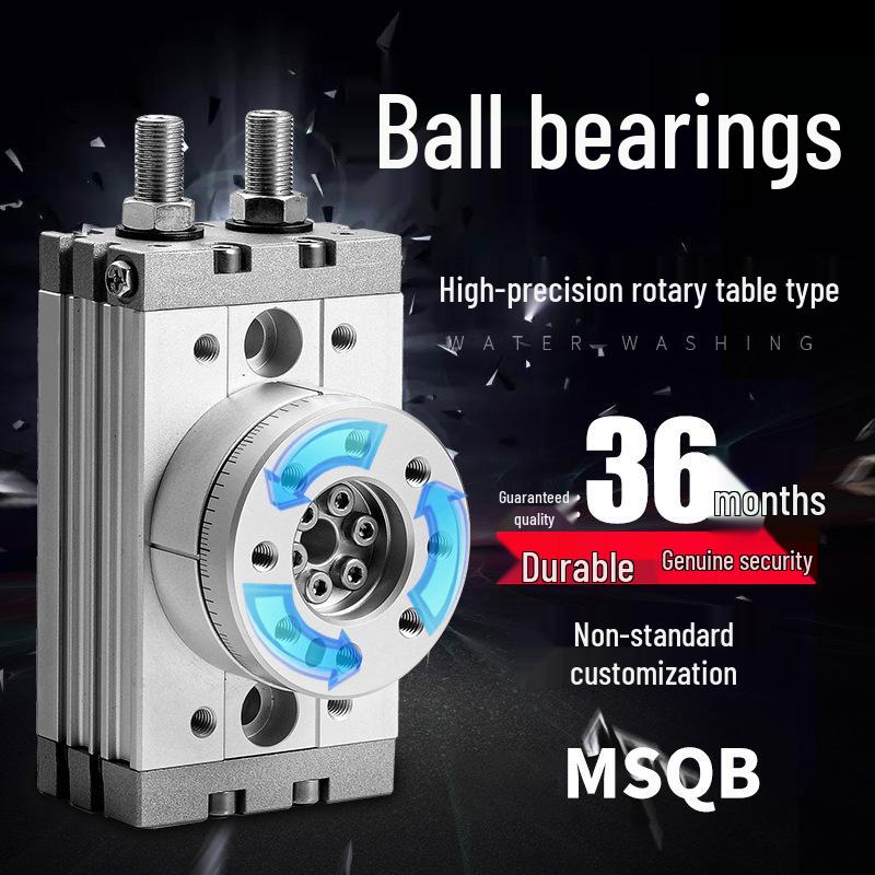 Adjustable Pneumatic Rotary Cylinder, Oscillating Gear Type 90°/180° HRQ50A MSQB10A70A.
