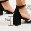 Sandales sexy à talons hauts et strass pour femme, chaussures d'été, petite taille 35-42