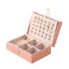 Large Capacity Jewelry Boxes Portable Jewelry Display Case Necklace Ring Earrings Organizer  Home