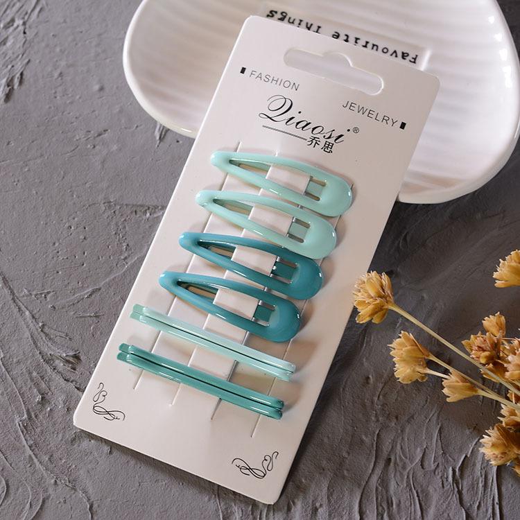 1Set Cute Candy Colors Dripping Hairpins BB Clip Girls Children Hair Clip Pin Barrette Accessories Women Kids Hairgrip Headdress