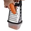 Box Grater - Cheese Grater with Storage Container, 4-Sided Stainless Steel Box Grater with Removable Storage Container, Multi-Function Kitchen Grater