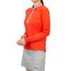Zipore Golfwear Women S Collar Long Sleeve T ShirT g4lS23k863 Poppy