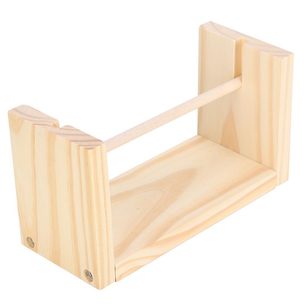 

Держатель для шпагата Французская ручная работа Деревянная катушка для ниток Нить Веревка Ткацкие аксессуары 24см