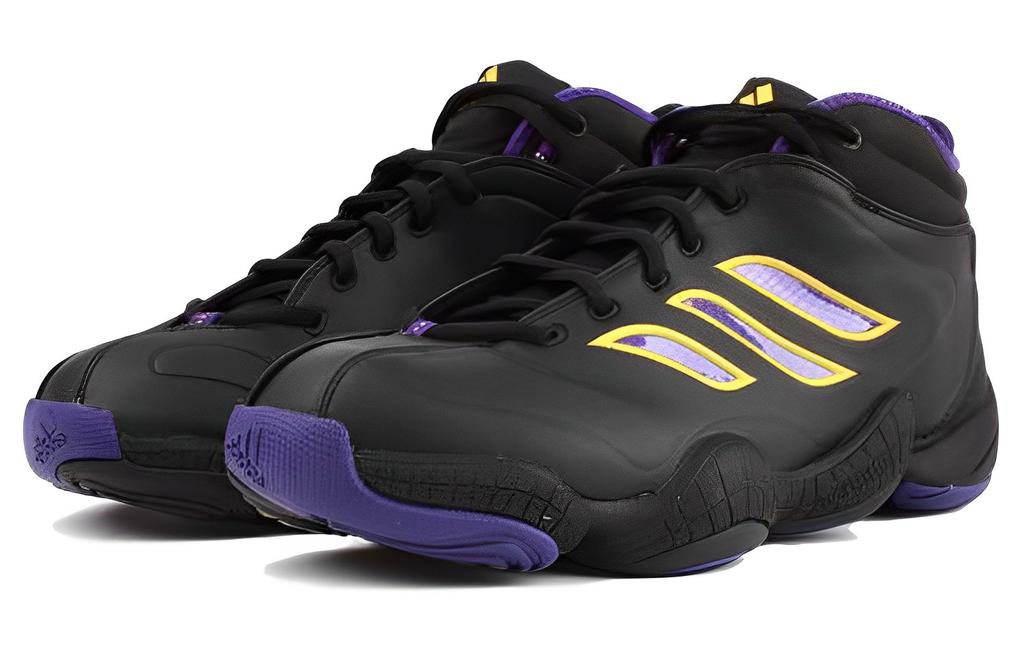 Men's Sneakers Adidas Crazy Iii 'Black Purple Gold'