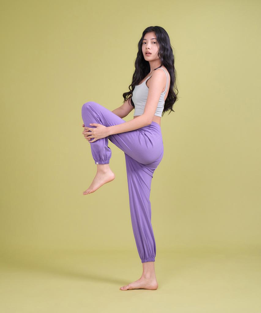 DHYANI Sukha Jogger Pants (Milky Lavender)