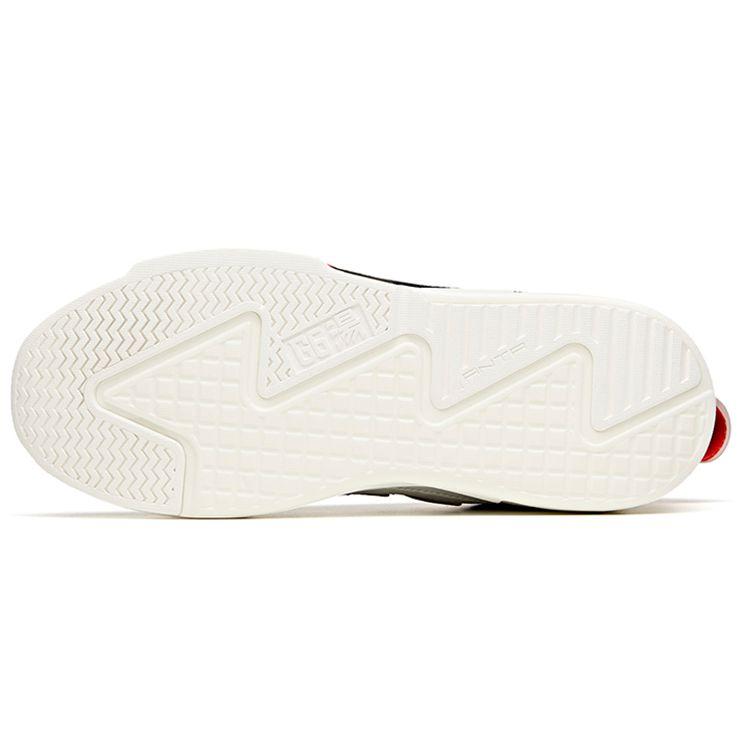 Anta Lifestyle Series Thompson G6 Low Top Sneakers Men Sneakers White Black Gray 112128089-5