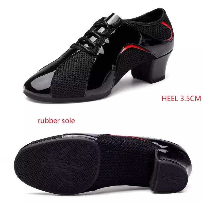 Shoes for Women Latin Dance Shoes Shape Training Ventilation Shoes Woman Square Dance Jitba Ballroom Shoes Net Sneakers