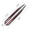 Car Side Fender Knife Protective Metal Stickers for Opel Astra G H J K F Emblem Fender Decals Body Exterior Accessories