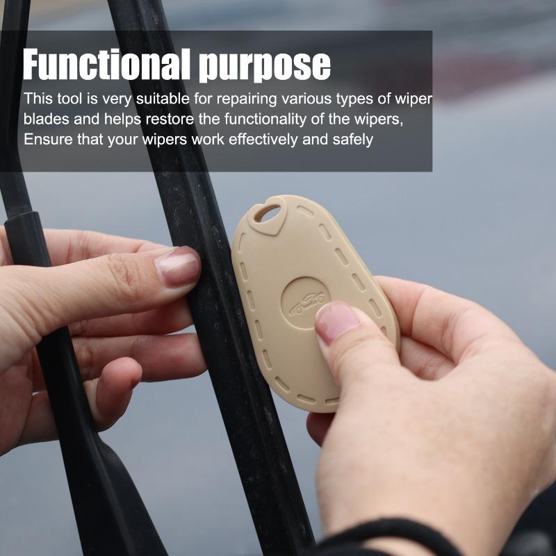Trimmaråterställare Biltillbehör Universal Bil Torkarbladsreparationsverktyg Vindrutetorkarblad Torkarblads Skärare Gummi Årspårsverktyg