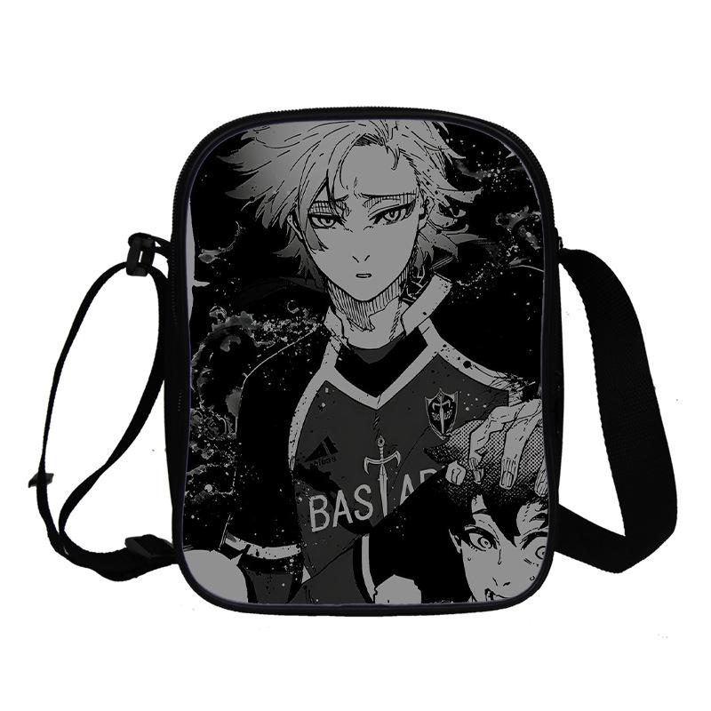 Neue Blaue Gefängnis Animation Peripherie 3D Vollfarbdruck Tragbare Umhängetasche Teenager Crossbody Tasche