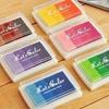 Gradient Oil Based Ink Pad Signet for Paper Wood Craft Rubber Stamp 4 Color To Choose