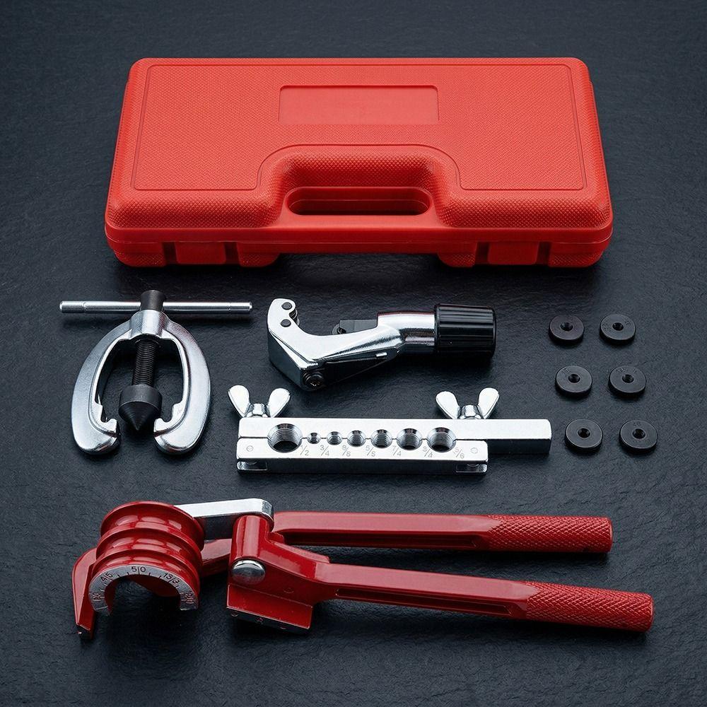 7-Hole Flaring Flare Kit Bending Tool Bending Tool Set Refrigeration Maintenance Kit  Refrigeration