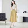VICTORIA&VERA Women's New Chinese Style Stand Collar Short Sleeve Shirt
