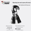 Woodpecker Unisex Autumn Winter Plaid Scarf