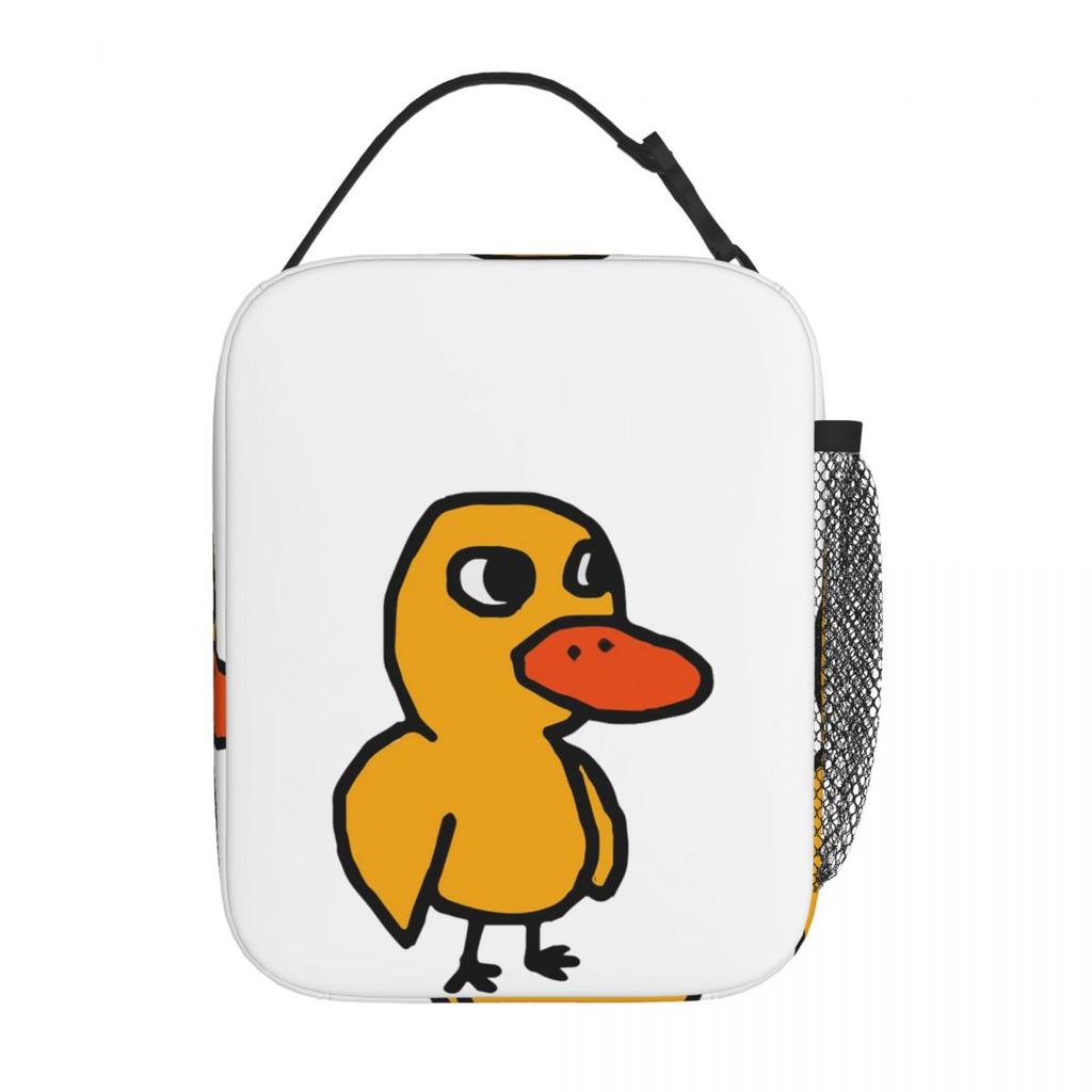 Hast du Trauben? - Die Entenlied Isolierte Lunchtasche für Damen Kinder Tragbare Lebensmittelboxen Thermische Lunchbox Tragetasche