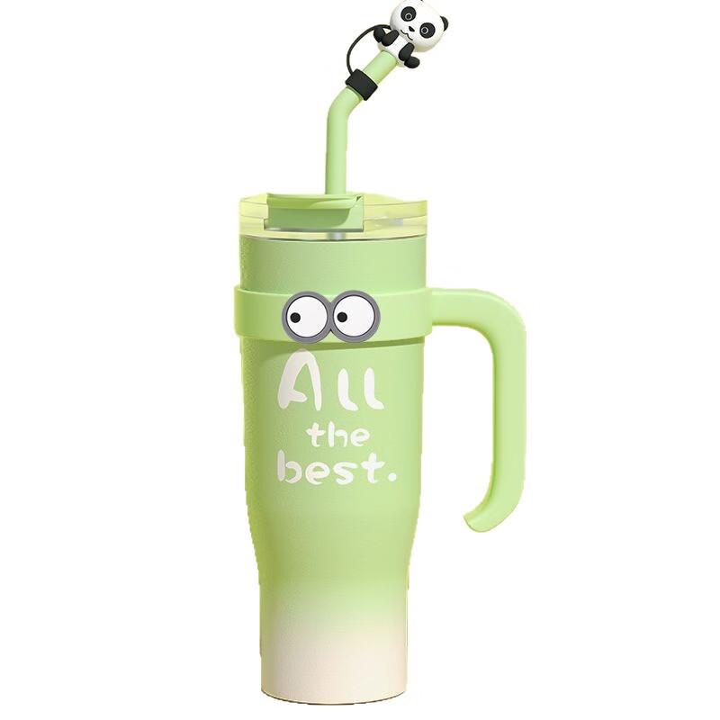 NuFeng Large Capacity Insulated Tumbler with Dual-Drink Lid