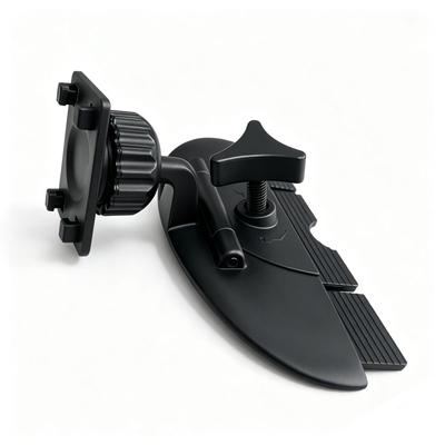 CarPlay CD Slot Mount with Universal Ball & Four-Hole Interface for Navigation Accessories