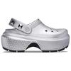 Crocs Saboti Eva Fashion Respirabili Femei Incaltaminte Argintiu 210362-040