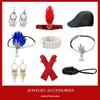 1920s Gatsby-Style Feather Headdress and Gloves: Retro Medieval-Inspired Accessories