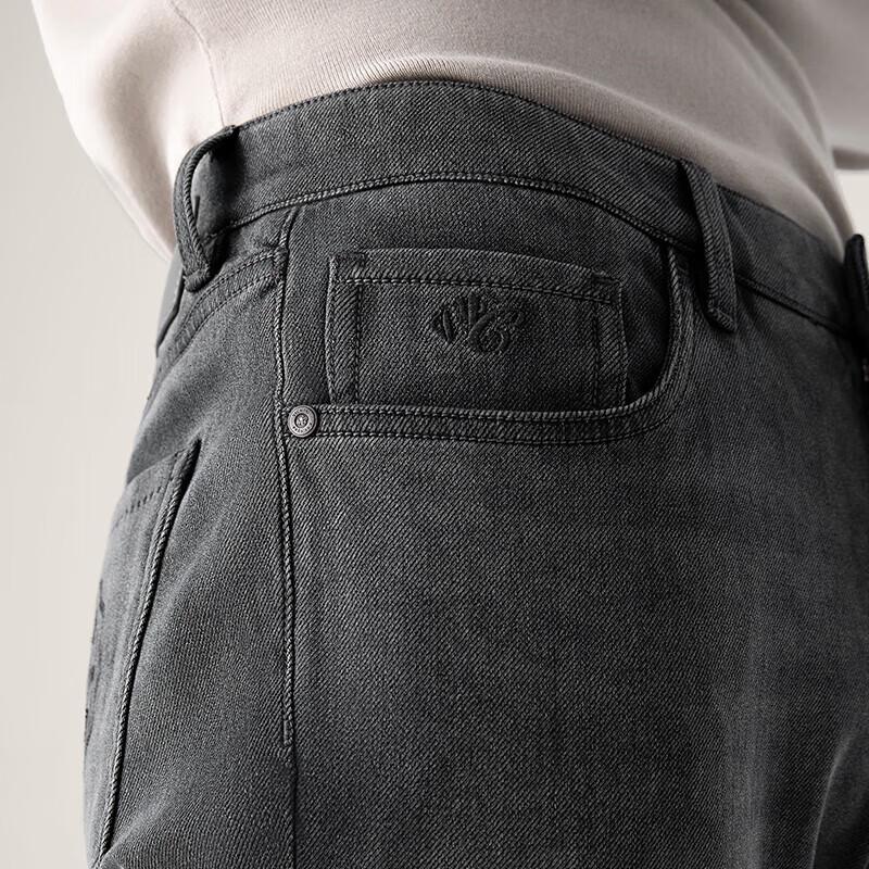 

Мужские теплые эластичные джинсы в стиле business casual от VICUTU L (175/87B)