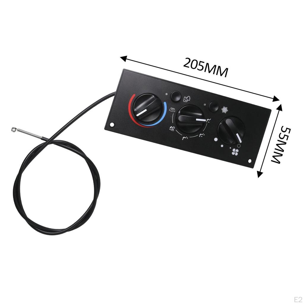 Heavy Duty Climate Control Module, 599-5511 Heater Panel, Replacement Parts, -1025-110