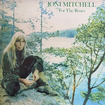 LP Record JONI MITCHELL - For The Roses R15057 Asylum Records 2022 Worldwide Rock